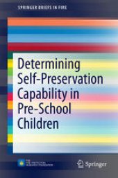 book Determining Self-Preservation Capability in Pre-School Children