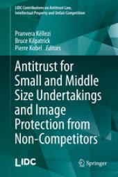 book Antitrust for Small and Middle Size Undertakings and Image Protection from Non-Competitors