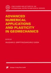 book Advanced Numerical Applications and Plasticity in Geomechanics