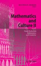 book Mathematics and Culture II: Visual Perfection: Mathematics and Creativity