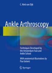 book Ankle Arthroscopy: Techniques Developed by the Amsterdam Foot and Ankle School