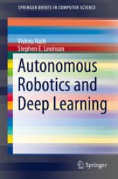 book Autonomous Robotics and Deep Learning