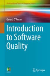 book Introduction to Software Quality