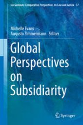 book Global Perspectives on Subsidiarity