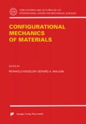 book Configurational Mechanics of Materials