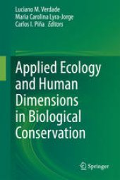 book Applied Ecology and Human Dimensions in Biological Conservation