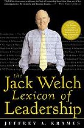 book The Jack Welch lexicon of leadership