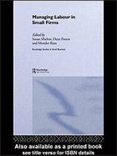 book Managing labour in small firms