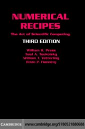 book Numerical recipes : the art of scientific computing