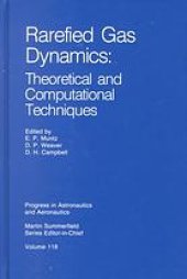 book Theoretical and computational techniques