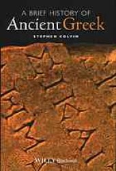 book A brief history of ancient Greek