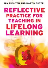 book Reflective Practice For Teaching In Lifelong Learning