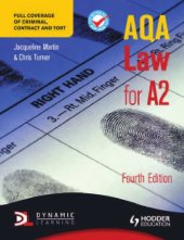 book AQA law for A2