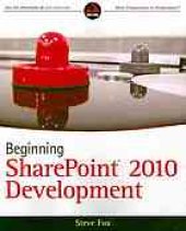 book Beginning SharePoint 2010 development