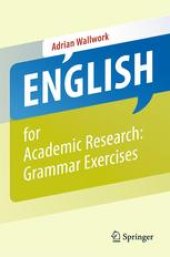 book English for Academic Research: Grammar Exercises