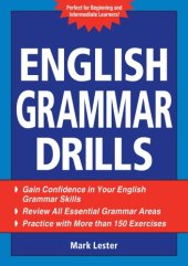 book English grammar drills