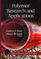 book Polymer research and applications