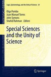 book Special Sciences and the Unity of Science