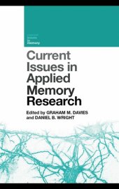 book Current issues in applied memory research