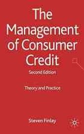book The management of consumer credit : theory and practice