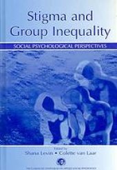 book Stigma and group inequality : social psychological perspectives