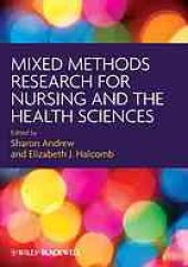 book Mixed methods research for nursing and the health sciences