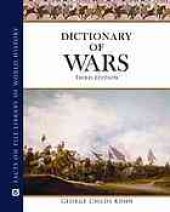 book Dictionary of wars