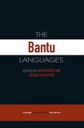 book The Bantu languages