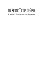 book The Kinetic Theory of Gases : An Anthology of Classic Papers with Historical Commentary