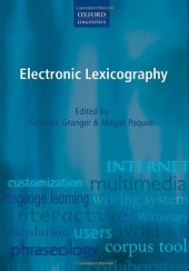 book Electronic Lexicography