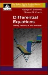 book Differential Equations: Theory, Technique, and Practice