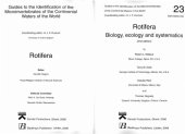 book Rotifera : biology, ecology and systematics