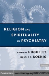 book Religion and spirituality in psychiatry