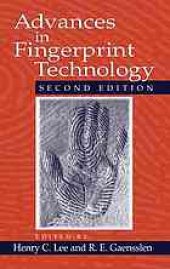 book Advances in fingerprint technology