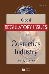 book Global Regulatory Issues for the Cosmetics Industry