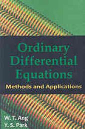 book Ordinary differential equations : methods and applications