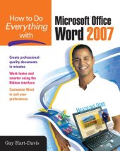 book How to Do Everything with Microsoft Office Word 2007