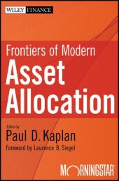 book Frontiers of Modern Asset Allocation