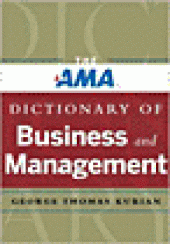 book The AMA Dictionary of Business and Management