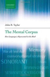 book The Mental Corpus: How Language is Represented in the Mind