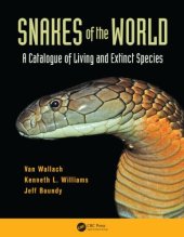 book Snakes of the World: A Catalogue of Living and Extinct Species