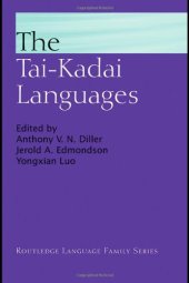 book The Tai-Kadai Languages