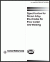 book Specification for Nickel-Alloy Electrodes for Flux Cored Arc Welding