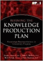 book Refining the Knowledge Production Plan - Knowledge Representations in Innovative Projects