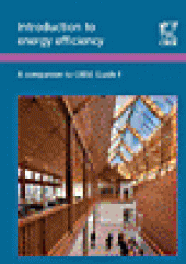 book Introduction to Energy Efficiency - A Companion to CIBSE Guide F