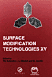 book Surface Modification Technologies XV - Proceedings of the Fifteenth International Conference Held in Indianapolis, Indiana