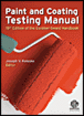 book Paint and Coating Testing Manual - Fifteenth Edition of the Gardner-Sward Handbook