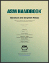 book ASM Handbook - Beryllium and Beryllium Alloys