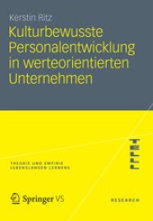 book Kulturbewusste Personalentwicklung in werte orientierten Unternehmen