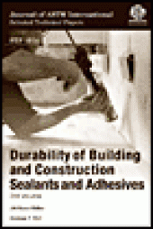 book Durability of Building and Construction Sealants and Adhesives, Volume 3